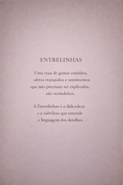 ENTRELINHAS | Rosa Eterna