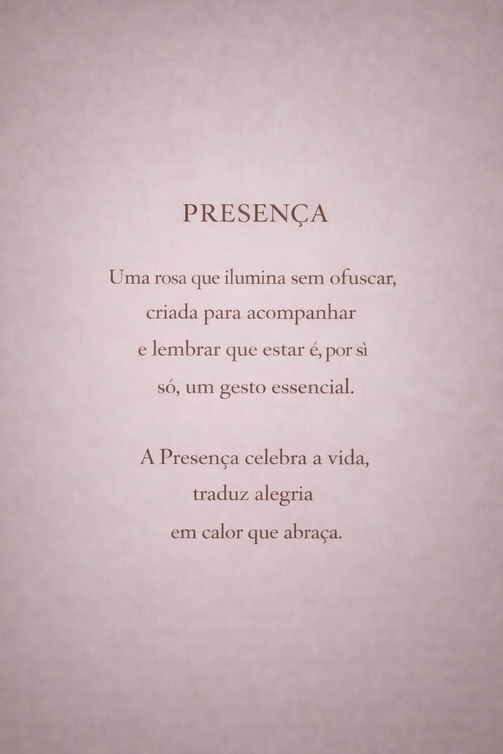PRESENÇA | Rosa Eterna
